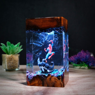 Venom & Spiderman, Iron Man, Thor Night Light