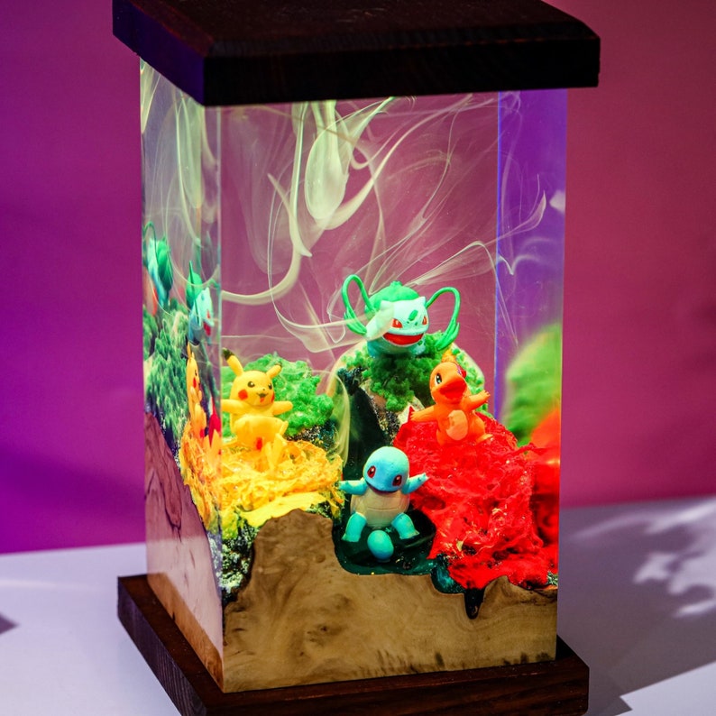 Pokemon Starter World Resin Lamp – ARTLEMI Store