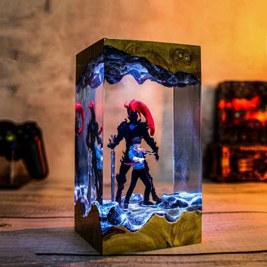 Sung Jinwoo Figure Epoxy lamp – ARTLEMI Store