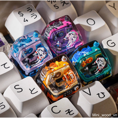 Galaxy Plastic Keycap