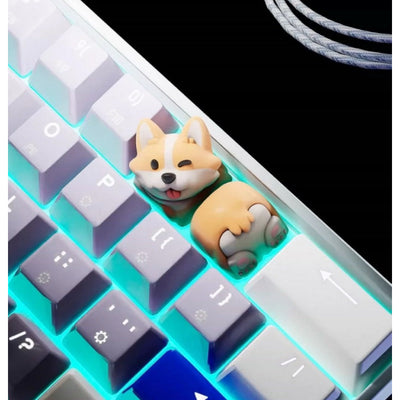 Keycap Resin Animal Corgi Cute