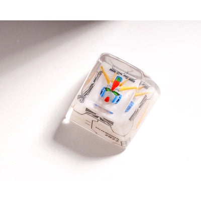 Gundam Mechanical Keyboard Buttons