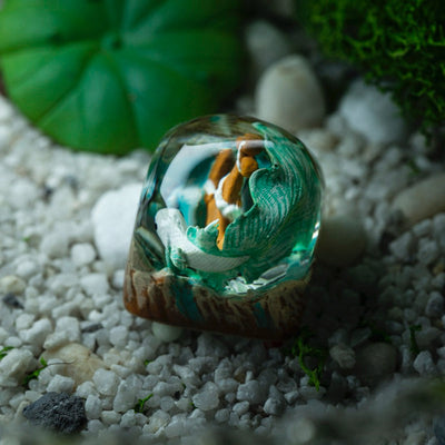 Koi Fish Plastic Keycap