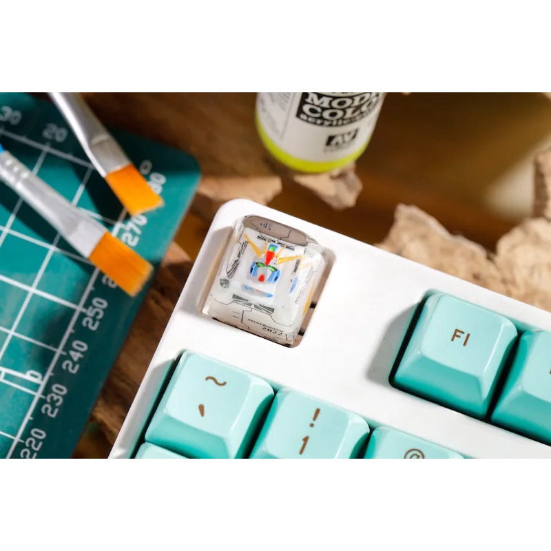 Gundam Mechanical Keyboard Buttons