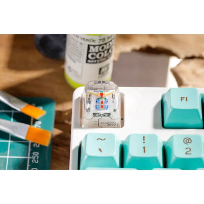 Gundam Mechanical Keyboard Buttons