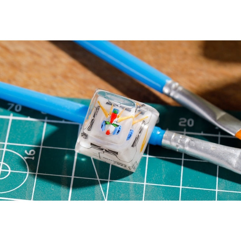 Gundam Mechanical Keyboard Buttons