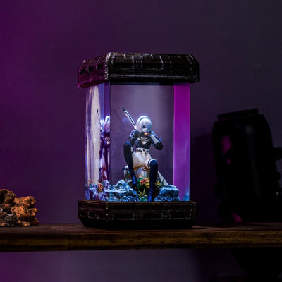 2B Nier  Automata Figure Epoxy lamp