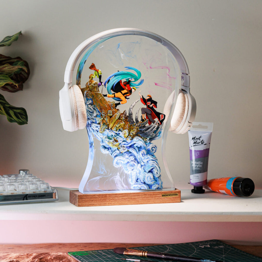 ナルトmemorablesaga panel ルームライトcombination Naruto x Pain Fierce Battle Resin Lamp – ARTLEMI Store