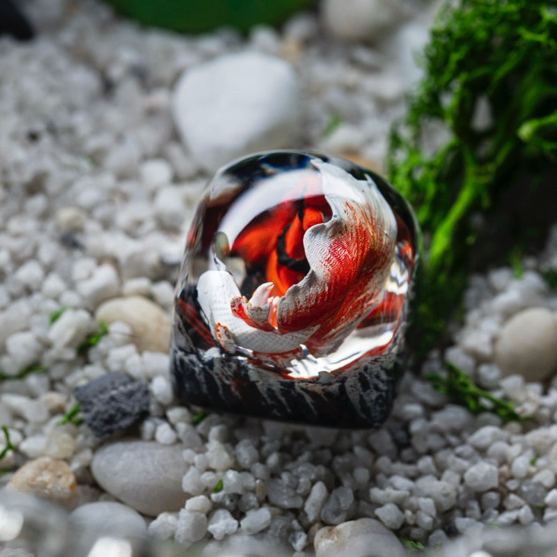 Koi Fish Plastic Keycap