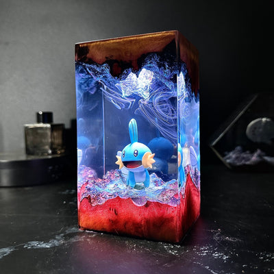 Custom Resin Wood Lamp 2(AR)