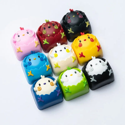 Artisan Chicken Cute Resin Keycap(CK)