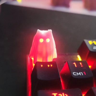 Halloween Ghost Keycap Artisan