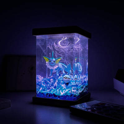 Mewtwo Resin Lamp 2