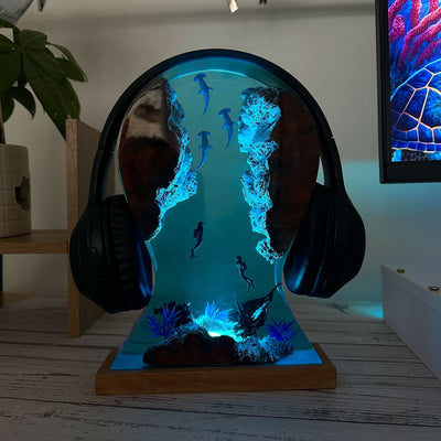 Custom headphone stand