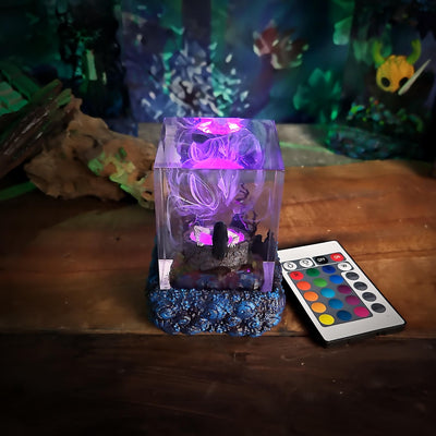 Ghost in The Well Resin Lamp