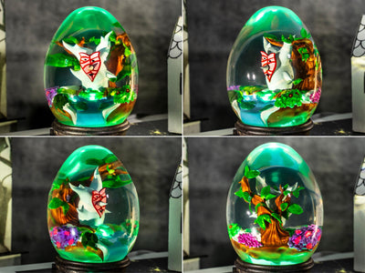 Custom KO.ROK Resin Lamp Egg