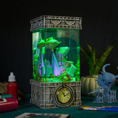 The Atlantis City Resin Lamp