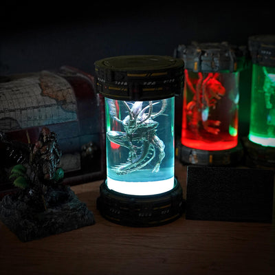 Ali.en Epoxy resin lamp