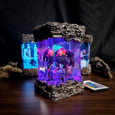 Bal.rog Resin Lamp