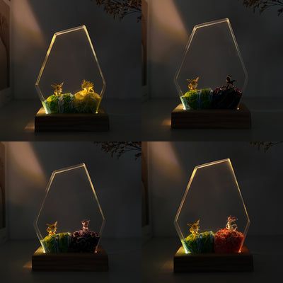 Custom Pi.kachu Pok.emon Epoxy Lamp