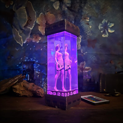 Killer Nurse Resin Lamp