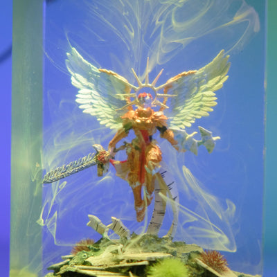 Warhammer Resin Lamp