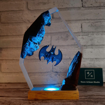 Batwing Resin Lamp