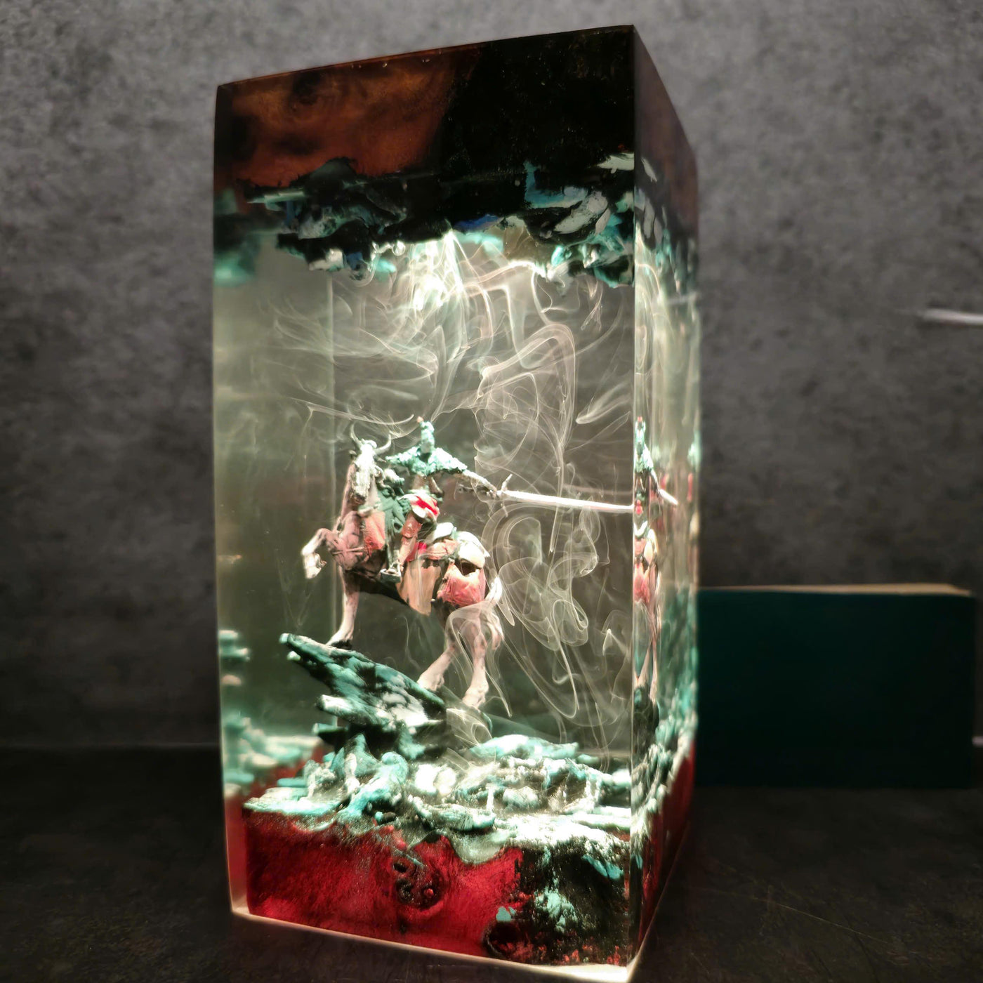 Torrent Figure Elden Ring Resin Lamp