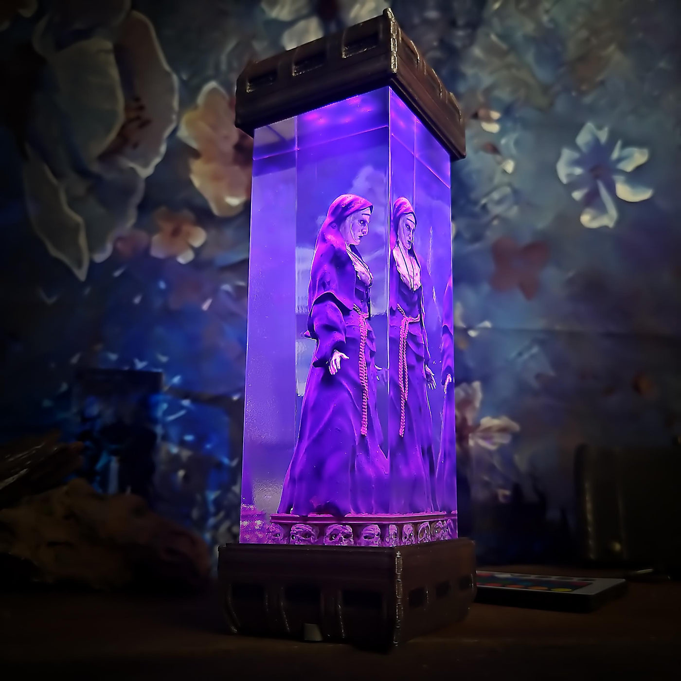 The Nun Resin Lamp