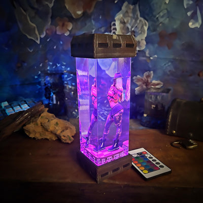 Sexy Fr.e.ddy girl resin lamp