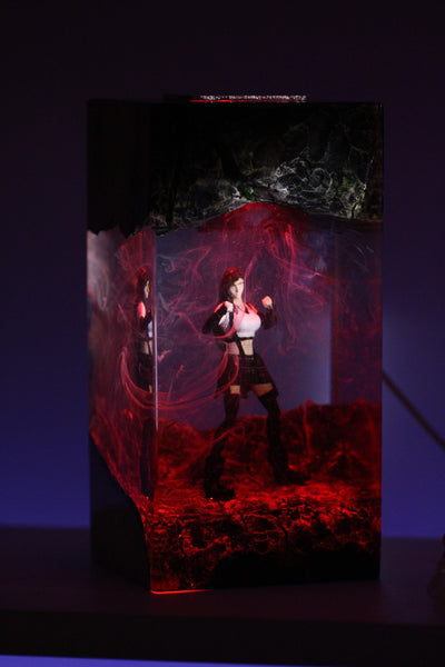 Custom Tifa Lockhart lamp