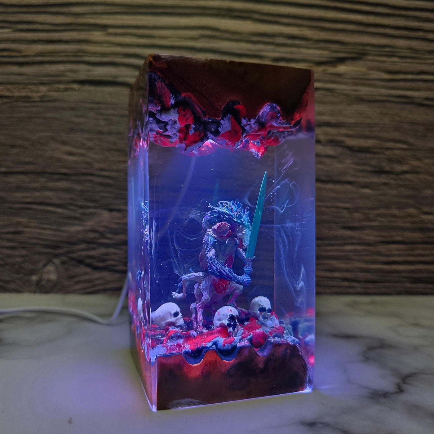 Ludwig the Holy Blade Resin Lamp