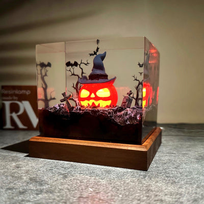 Pumpkin Halloween Resin Lights