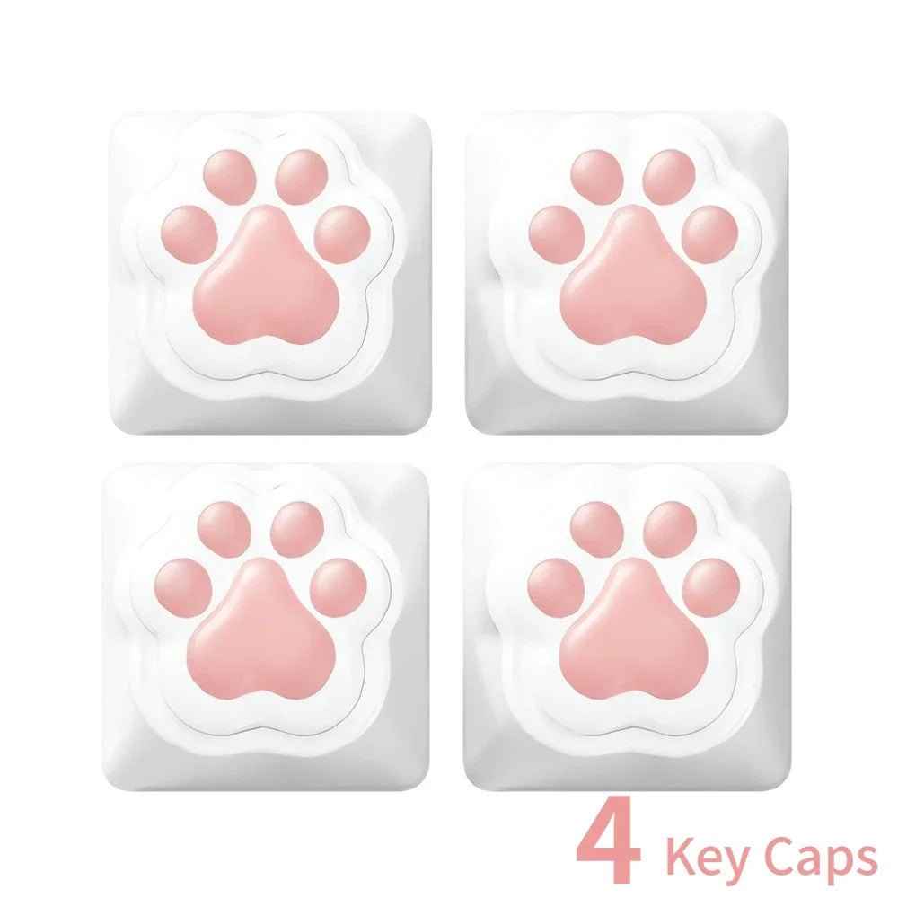 3D Cute Soft Cartoon Keycaps