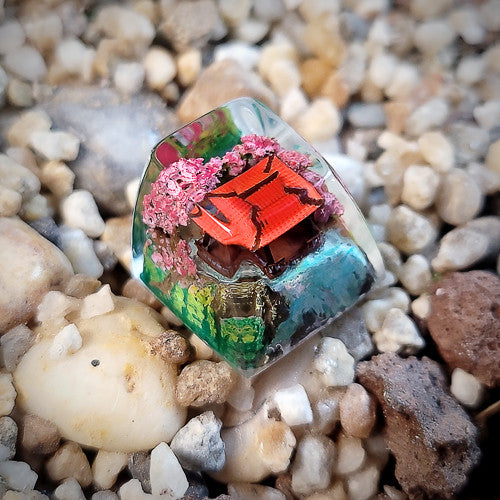 Keycap Chinese Landscape