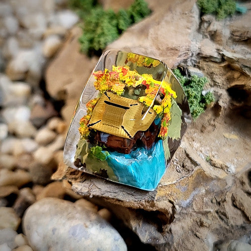 Keycap Chinese Landscape