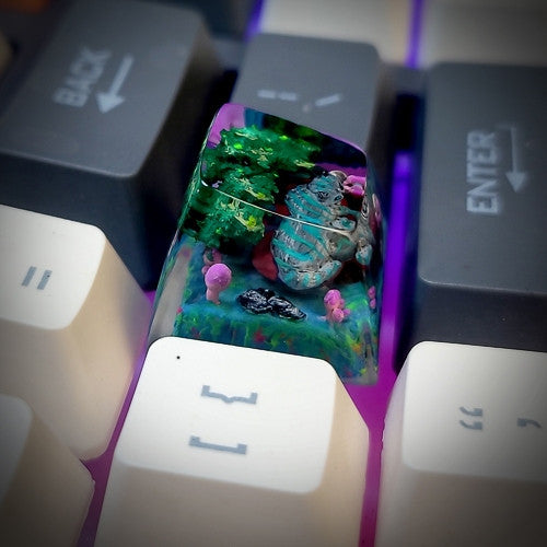 Smiling Cat Keycap