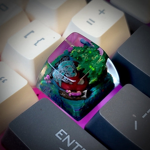 Smiling Cat Keycap