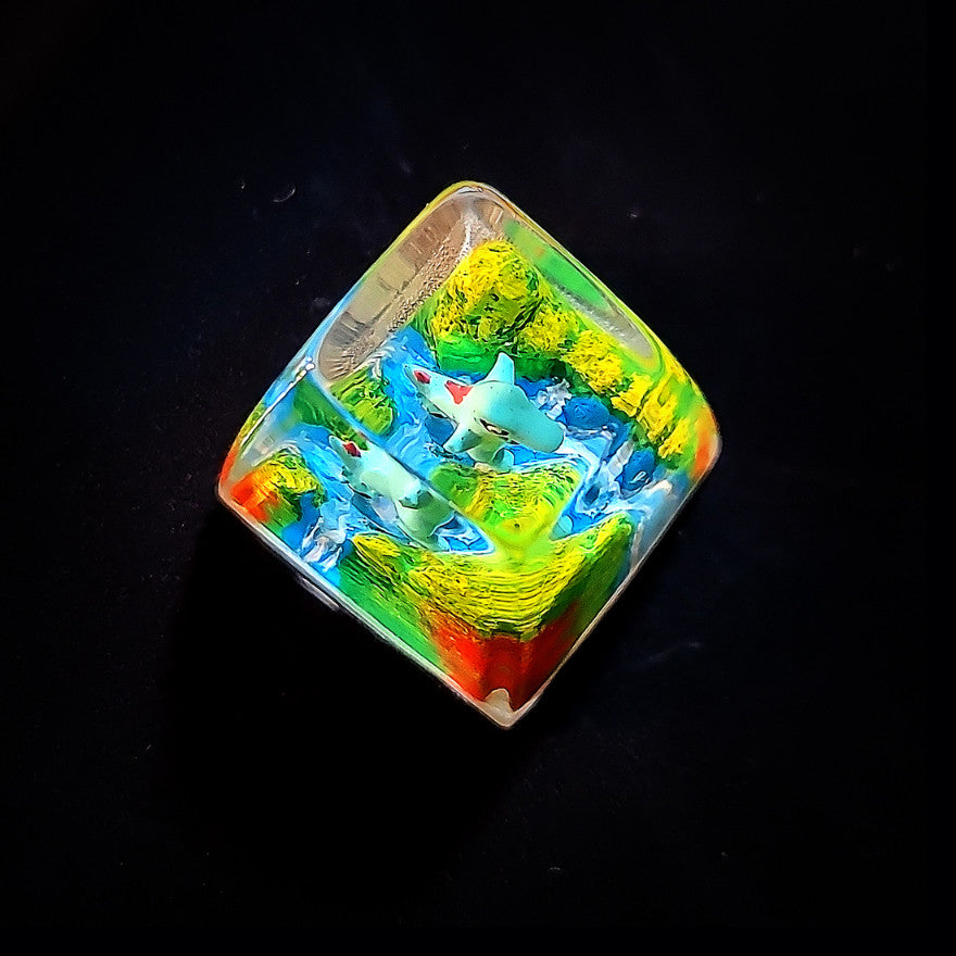 Totodile Keycaps