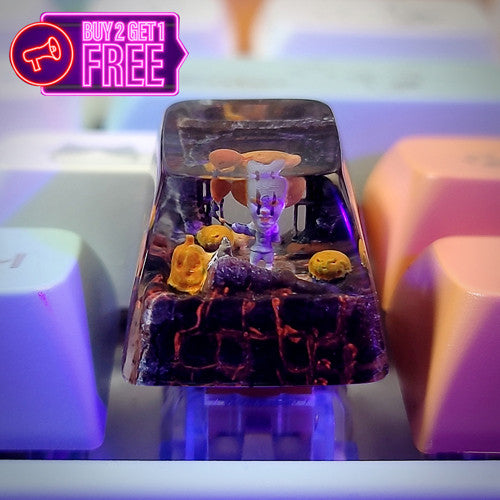 Spooky Clown Keycaps