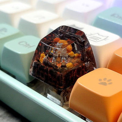 Spo.oky Clo.wn Keycaps