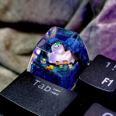 Totoro Halloween Keycap