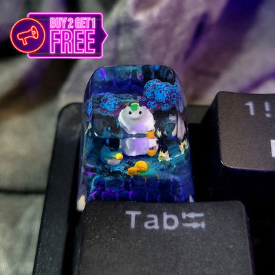 Totoro Halloween Keycap