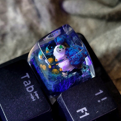 Totoro Halloween Keycap