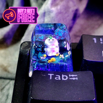 Totoro Halloween Keycap