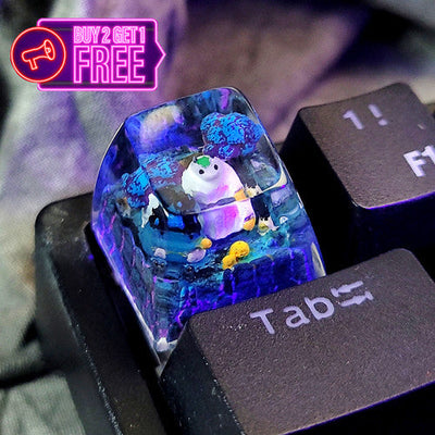 Totoro Halloween Keycap
