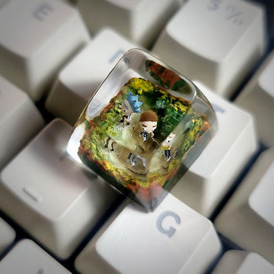 Rick and Morthy Keycaps