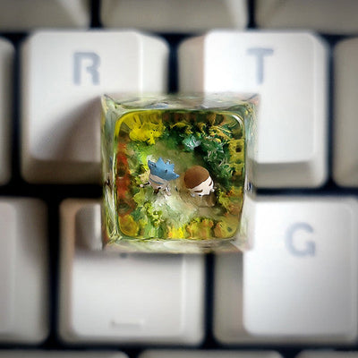 Rick and Morthy Keycaps