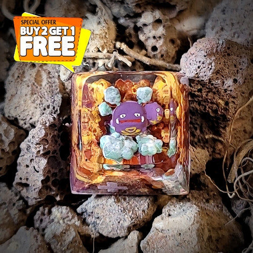 Weezing Keycaps