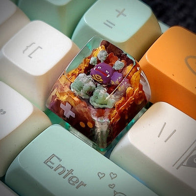 Weezing Keycaps